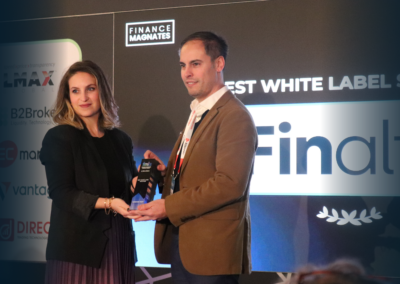 Finalto wins Best White Label Solution at the Finance Magnates London Summit Awards 2024
