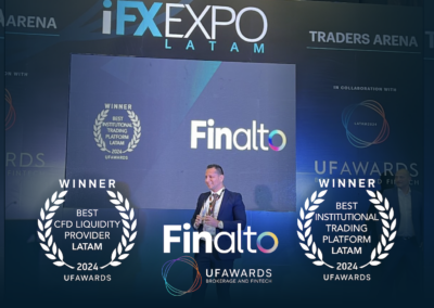 Finalto Wins Two Awards at iFX EXPO LATAM 2024